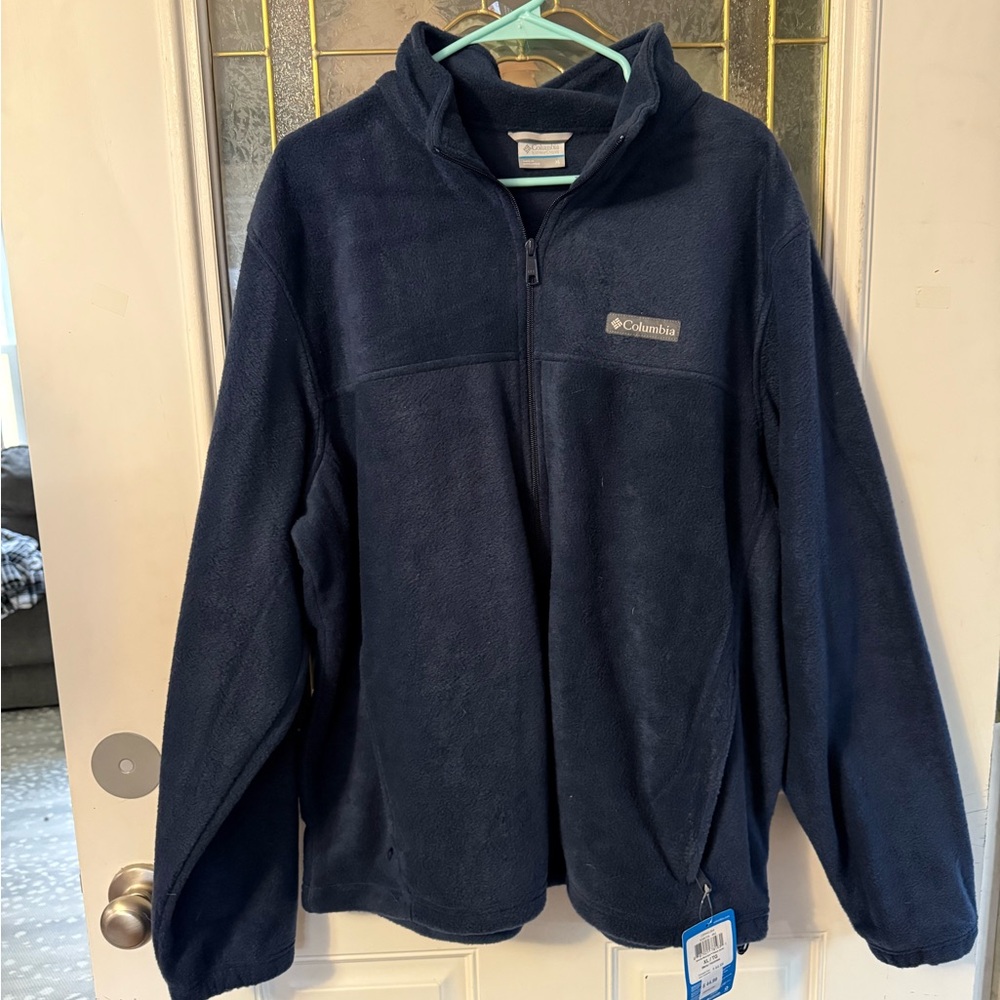 Columbia Navy Fleece Jacket